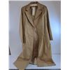 Image 1 : * Vintage Nicolini "Misty Harbour" Woman's Spring/Fall Full Length Beige Coat - Approx Size Large