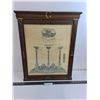 Image 1 : Antique Wood Framed "Free Mason Diploma" - 17" x 22" - Pickup Preferred