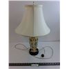 Image 1 : Vintage Porcelain Table Lamp - No Power - 22" Tall - Pickup Preferred