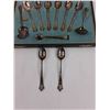 Image 3 : (11) Vintage Abbey Silverware With Case