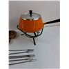 Image 3 : (6) Vintage Fondue Set