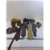 Image 1 : (8) Various Ties And Pair Of Mittens