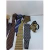 Image 3 : (8) Various Ties And Pair Of Mittens