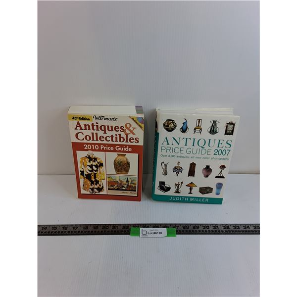 (2) Antiques Price Guide Books