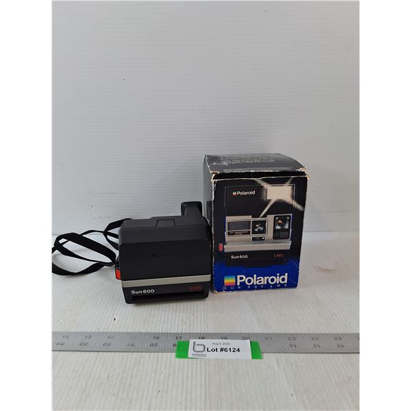 Polaroid Sun 600 LMS Camera- As Is