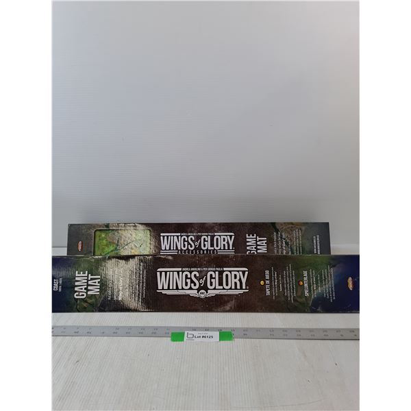 (2) Wings Of Glory Game Mats- 27" x 39"- NIB