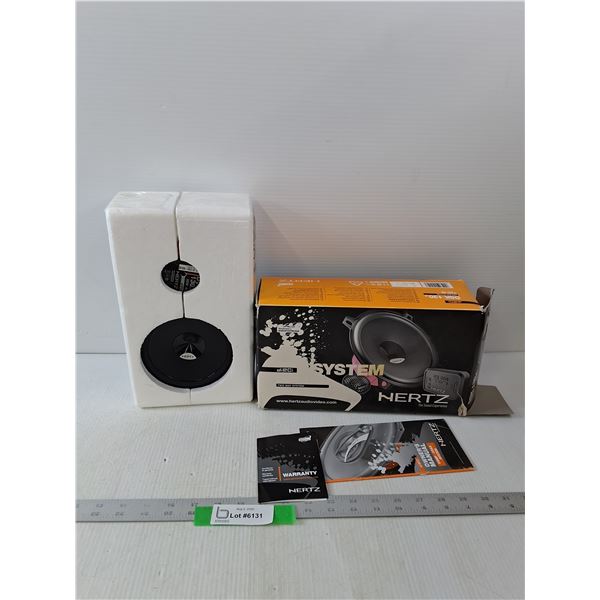 Hertz DSK 130 2 Way System- As Is