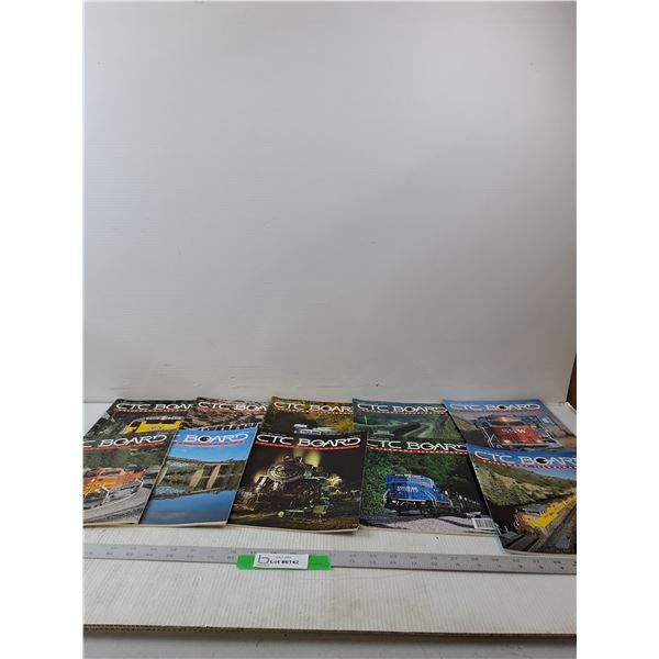 (10) CTC Board Railroad Illustrated Magazines