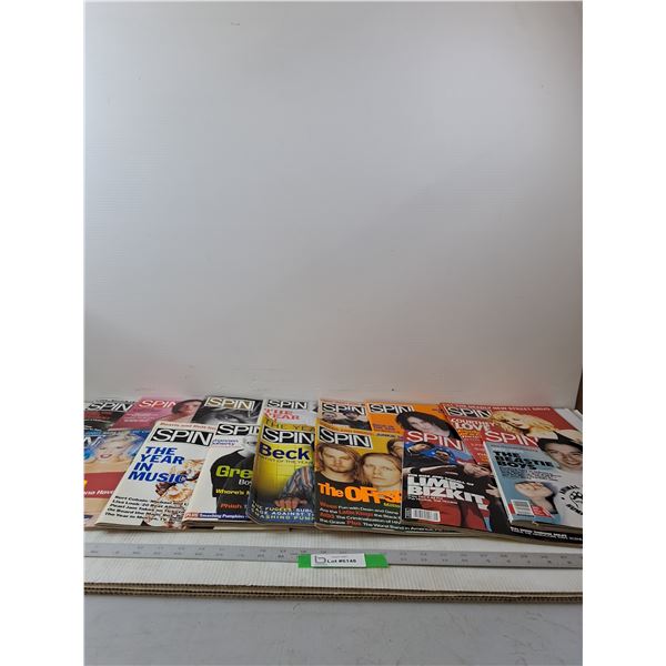(14) Variety Spin Magazines