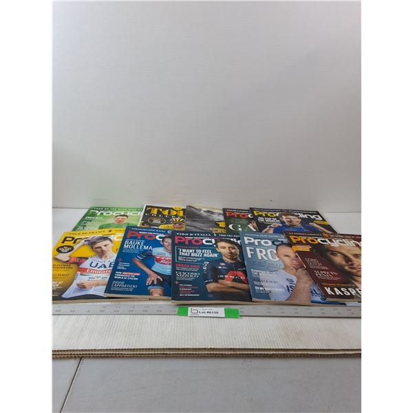 (10) Variety Of Pro Cycling Magazines