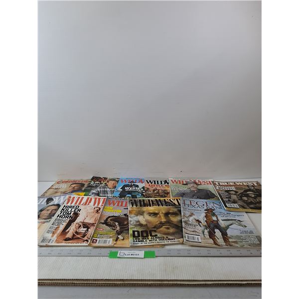 (11) Variety Of Wildwest & Cowboy And Indians Magazines