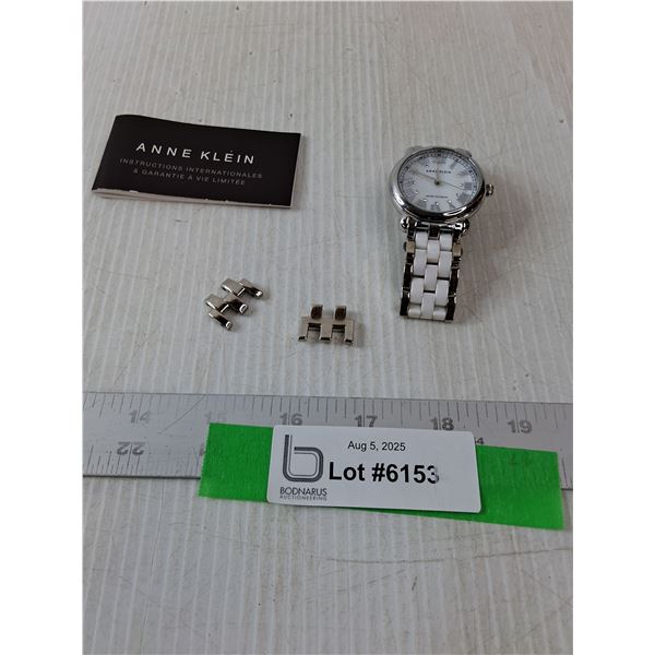 Anne Klein White & Silver Watch- Cannot Authenticate