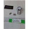 Image 1 : Anne Klein White & Silver Watch- Cannot Authenticate