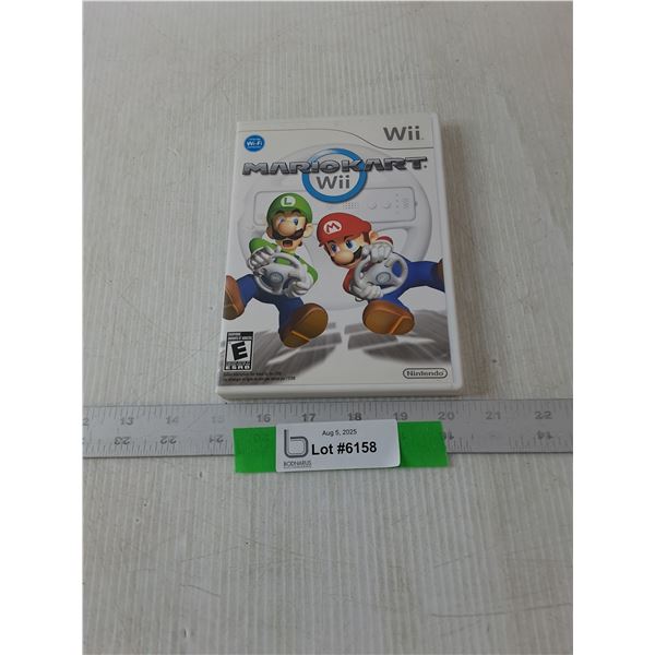 Wii Mario kart- Has Booklet