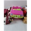 Image 3 : Barbie Car, Halloween Decorations, Fake Spray Paint Toys, Wood Box & Christmas Cloths