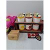 Image 4 : Barbie Car, Halloween Decorations, Fake Spray Paint Toys, Wood Box & Christmas Cloths