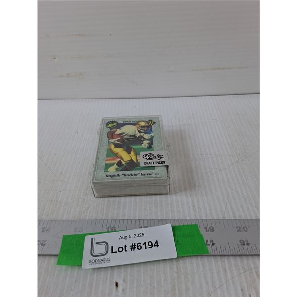 Classic Draft Picks NFL Trading Cards