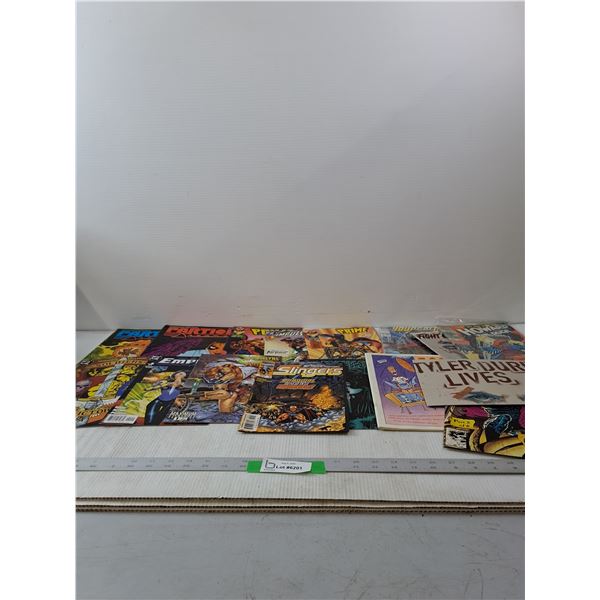 (17) Variety Of Comic Books
