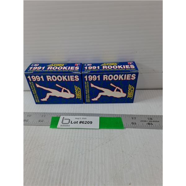 1991 Rookie Baseball Player Cards