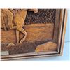 Image 3 : Carved Faux Pressed Wood Wall Decor - High Country - by Kim Murray 18" x 15"