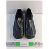 Image 1 : Predictions Brand Faux Leather Slip-On Shoes - Size 9W