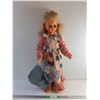 Image 1 : 31" Plastic Doll and Doll Clothes