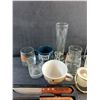 Image 2 : Kitchen Knives, Candle Holders & Lantern, Mugs and Glass Cups