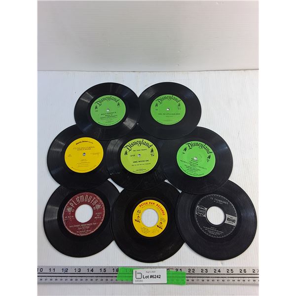 (8) Kid's Vinyl Records