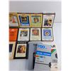 Image 4 : Various 8 Track Stereo Tape Cartridges - John Denver, Johnny Cash and Willie Nelson and (3) VHS Tape