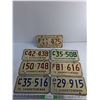 Image 1 : Vintage Saskatchewan License Plates
