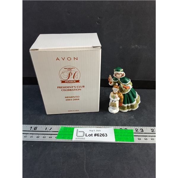 Avon Presidents Club Celebration Memento 2003 - 04 Porcelain Figurine