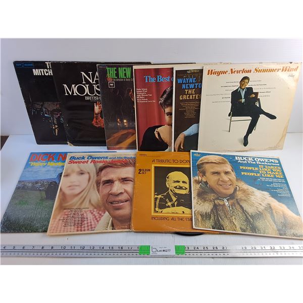 Various Vinyl Records - Sweet Rosie Jones, Wayne Newton and The Chad Mitchell Trio