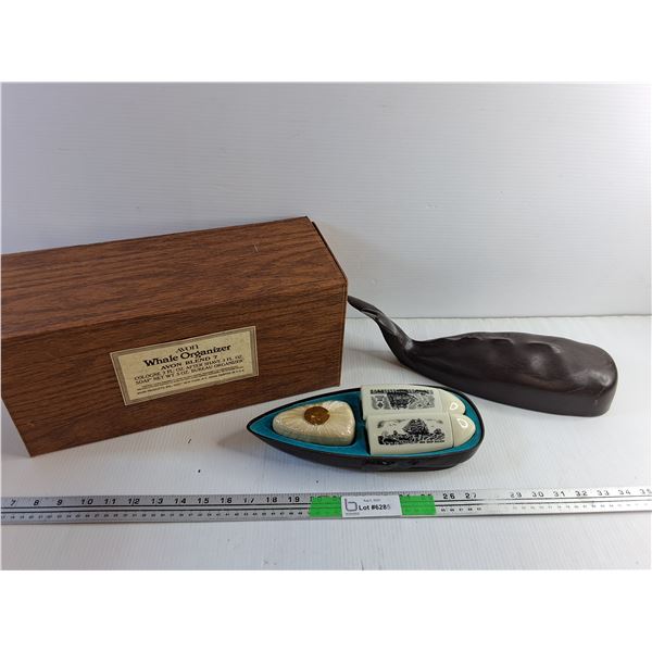 Avon Whale Organizer 3 in 1 Gift Set - After Shave, Cologne and Soap