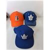 Image 2 : (5) Hats- Toronto Maple Leafs, Oilers, Pittsburgh Penguins