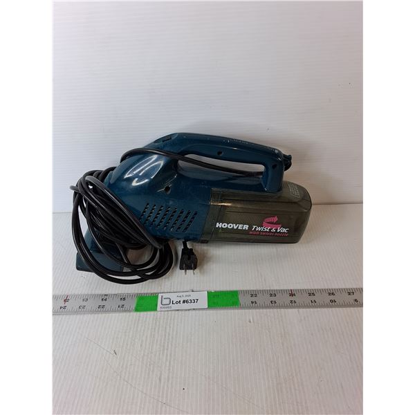 Hoover Twist & Vac Handheld Vacuum- Powers On