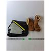 Image 1 : Five Star Binder with Looseleaf, Writing Utensils & Ugg Boots- 6
