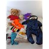 Image 2 : Plastic Hamper, Infant Snowsuit- 3 Months, Build-a-bear, Misc.