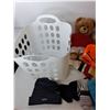 Image 3 : Plastic Hamper, Infant Snowsuit- 3 Months, Build-a-bear, Misc.