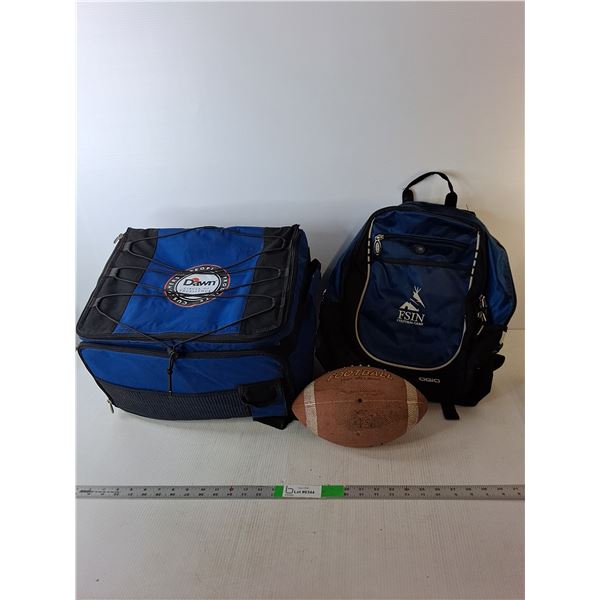 FSIN Backpack, Jr. Football & Cooler- As Is