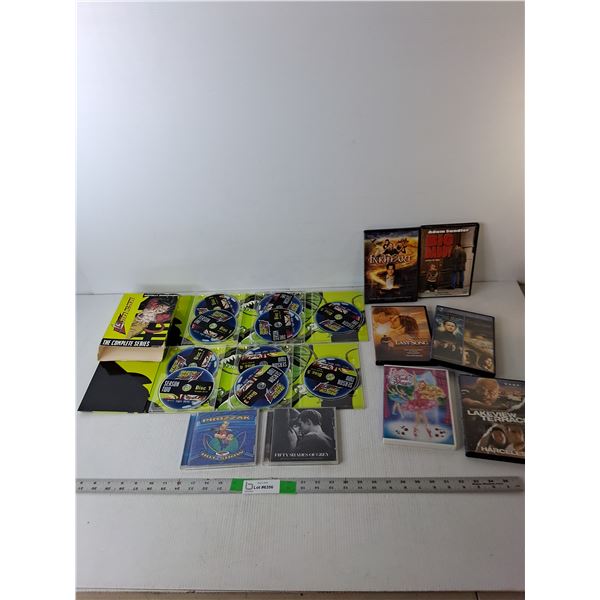 (7) DVDs Dragonball Gt, Big Daddy, Inkheart And (2) Cds