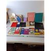 Image 1 : (6) Books -Danielle Steel, Grey, (5) Notebooks, Yoga Cards, Misc.