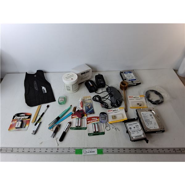 Soldering Paste, Worx 25V Charger, Coaxial Cable Connectors, Misc