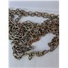 Image 2 : Metal Chain Aprox .75" Wide Unknown Length Some Rust