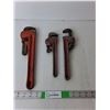 Image 1 : (3) Pipe Wrenches Up to 14" Long