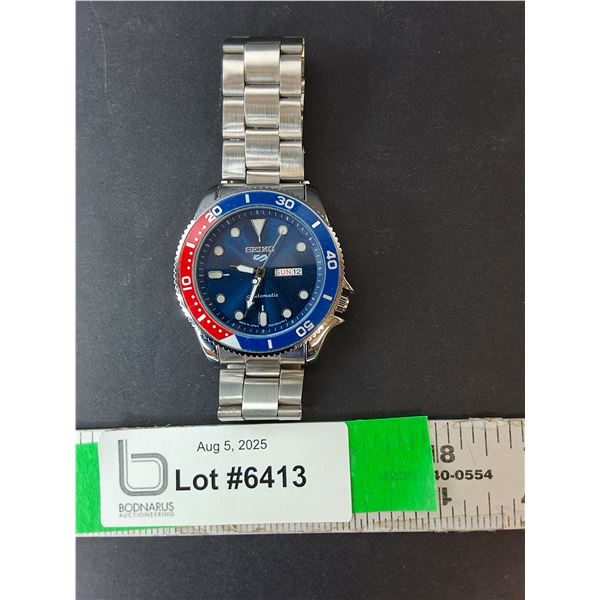 Men's Seiko Wristwatch- Working, Cannot Authenticate