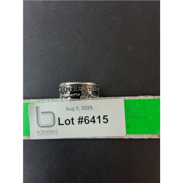 Men's U.S. One Dollar Silver Ring- 10