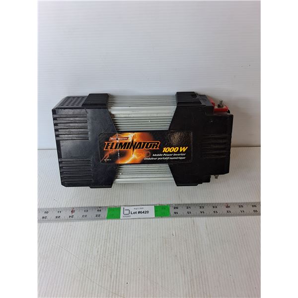 MotoMaster Eliminator 1000W Mobile Power Inverter, Consigner States Working