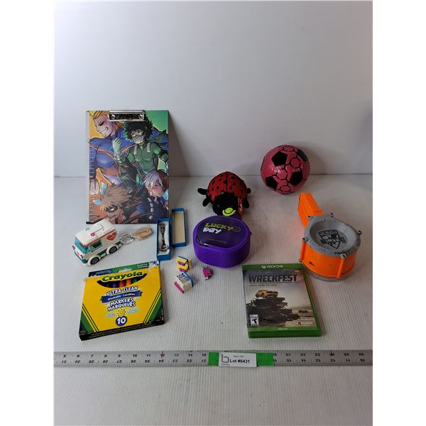 XBox One Wreckfest Game, Splattack Clipboard, Nerf Ammo Drum Magazine, Misc.