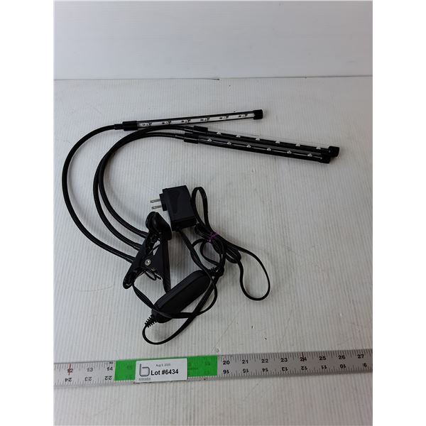 LED Grow Light- Powers On