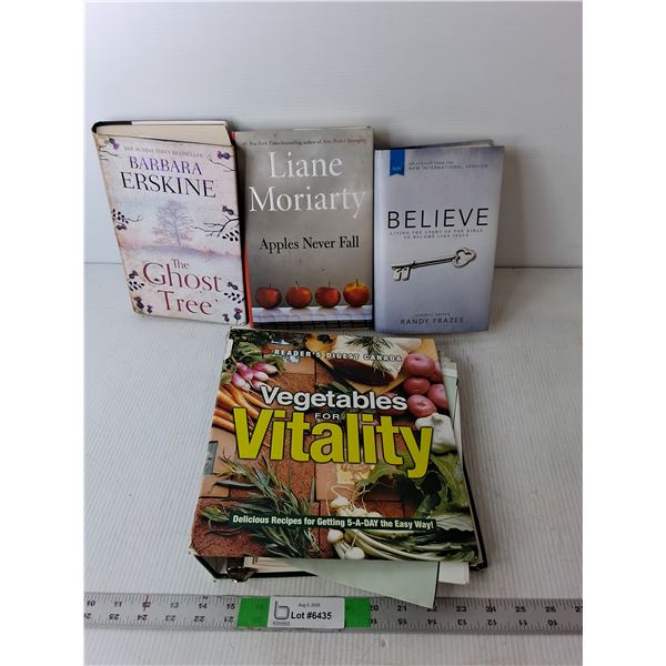 (3) Novels & Vegetables for Vitality Book
